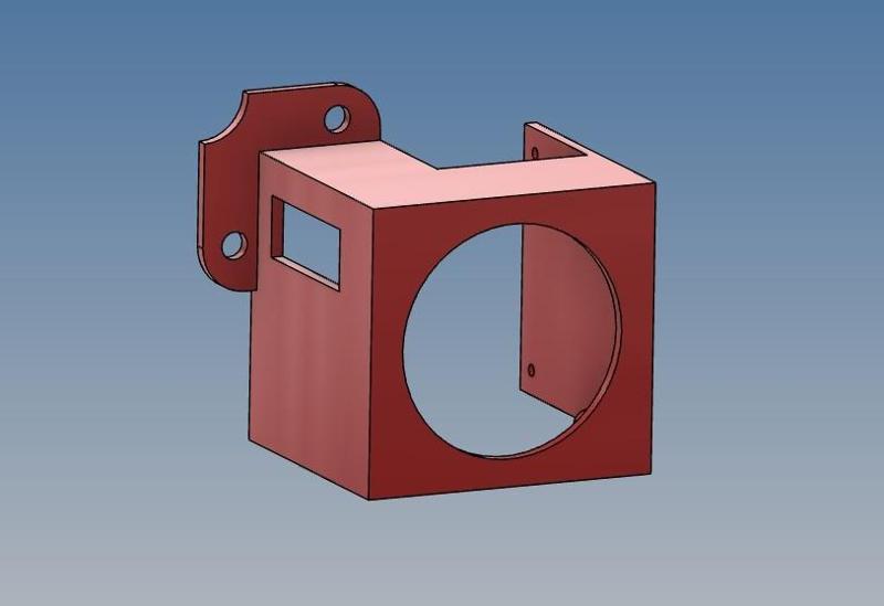 Ender 3 - Support ventilateur sans grille de protection