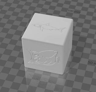 Board game animal dice