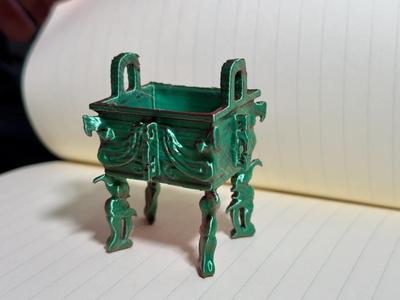 Ancient bronze tripod