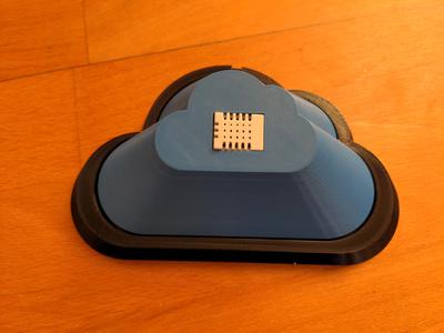 Housing for a temperature and humidity sensor incl. ESP32 board