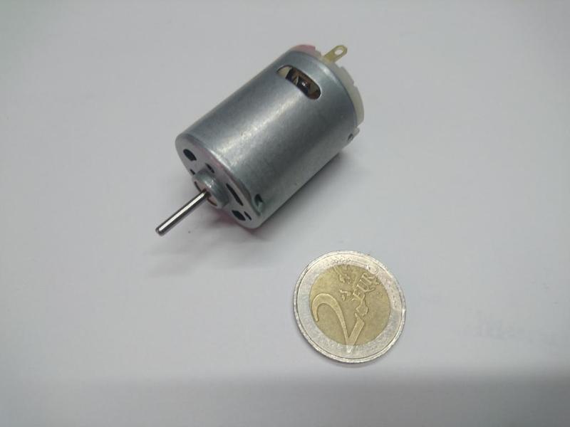 RS 380 - 385 27.5 x 37.5 brushed DC motor dummy model STEP