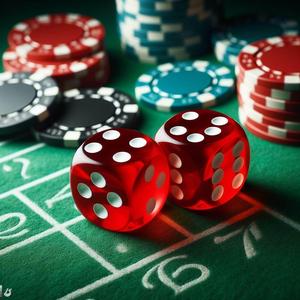 casino dice 3d model