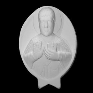 Bust of a Saint in a mandorla