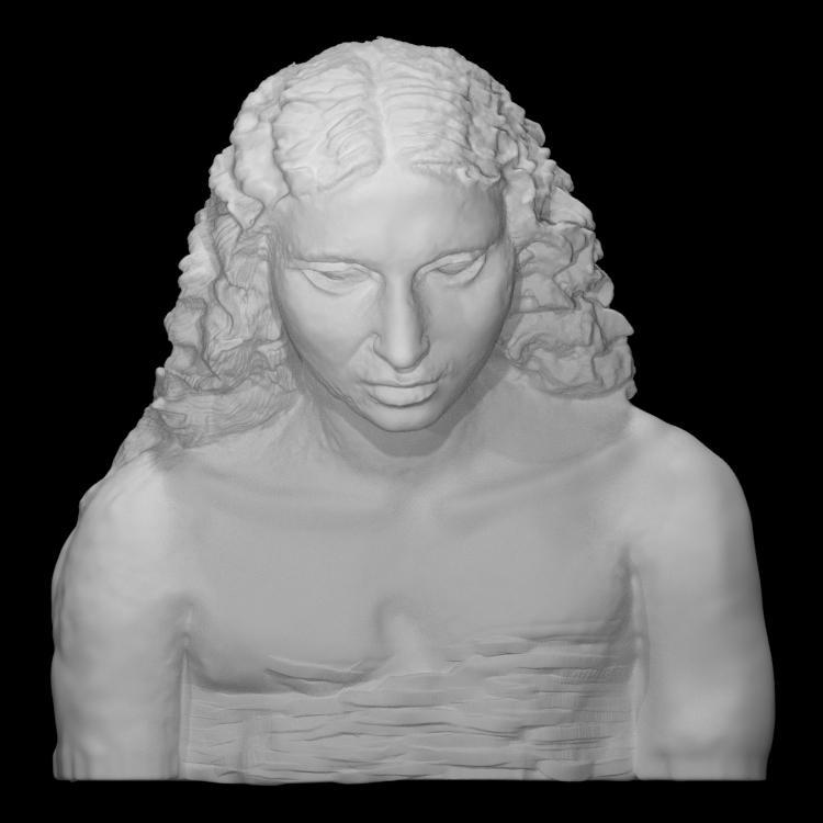 Bust of a man
