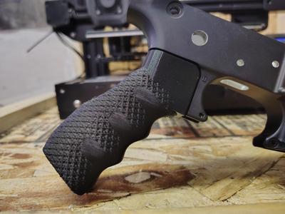 Gun Stippled AR Pistol Grip