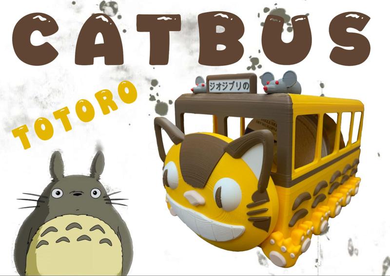 Catbus TOTORO CD holder