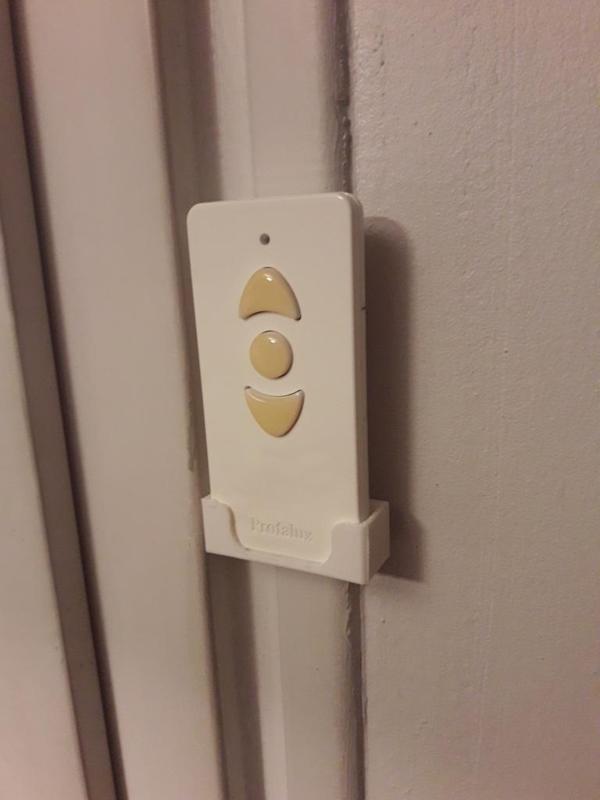 Profalux electric shutters remote control holder