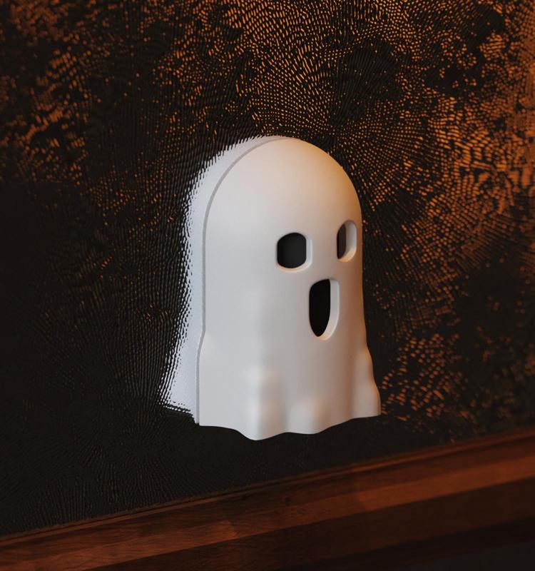 Floating Magnetic Ghost for your Window Glass or Fridge
