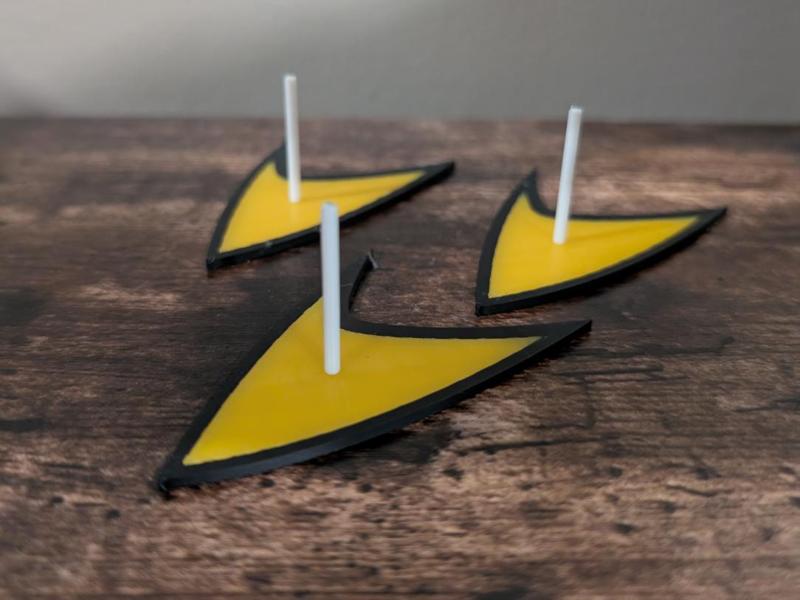 Star Trek 90s Micro Machine Stands
