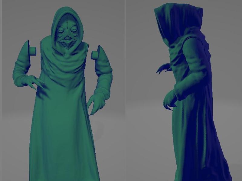 Alien abductor from the Star Trek Episode Schisms