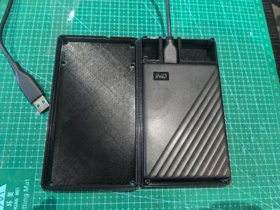 Western Digital Mobile Hard Drive Fully Enclosed Protective Case