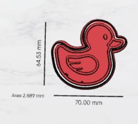 duck cutter and stamp