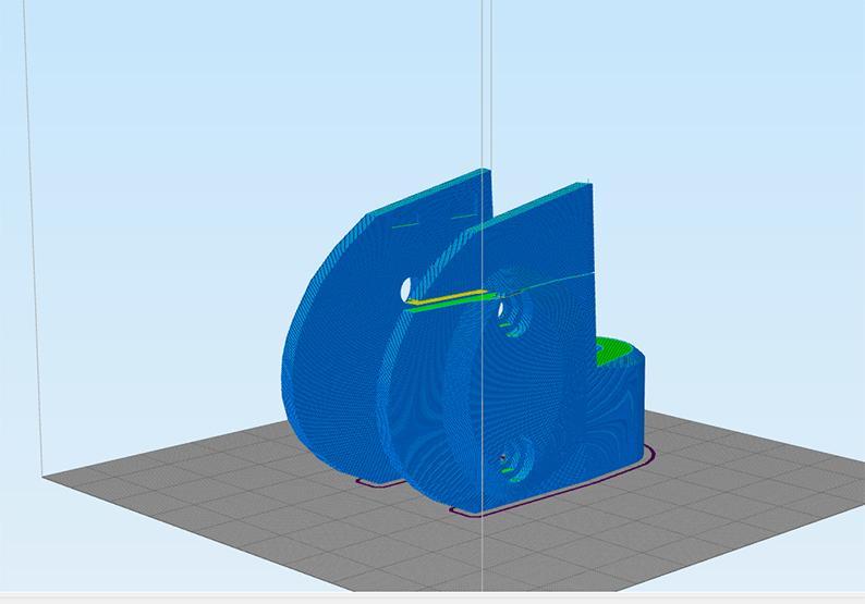 Fixed Mantis Yaw Hinge Bracket