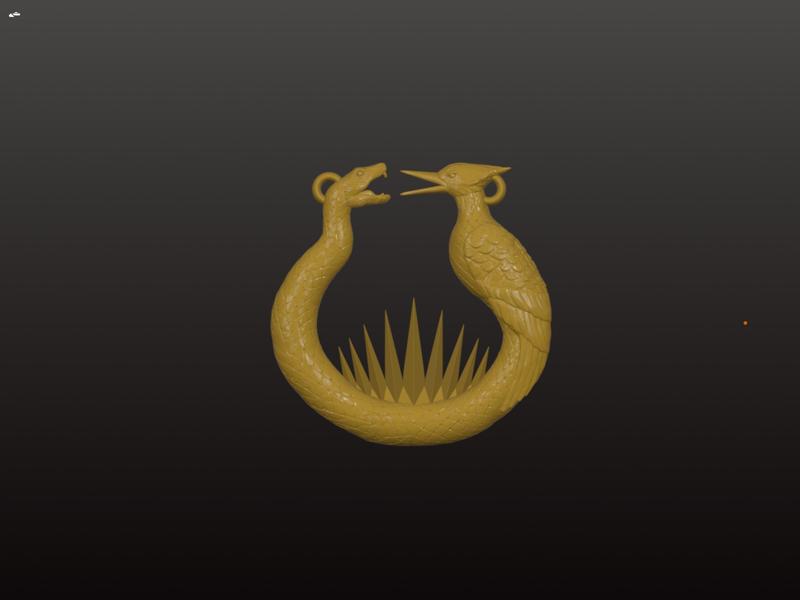 Haymitch Flint Striker Necklace SOTR Bookshelf Decor