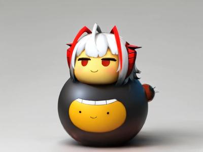 Arknights W Q-version figurine