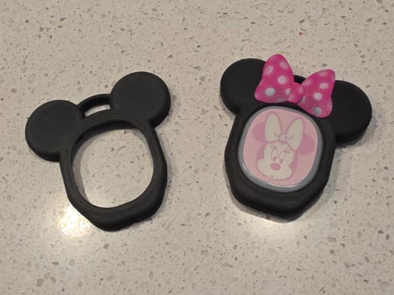 Mickey Minnie Magic Band Holder - Works w/ Charger