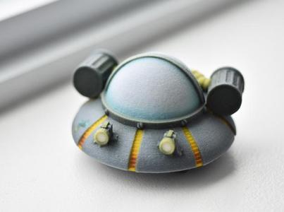 Rick Sanchez Spaceship - 3D files