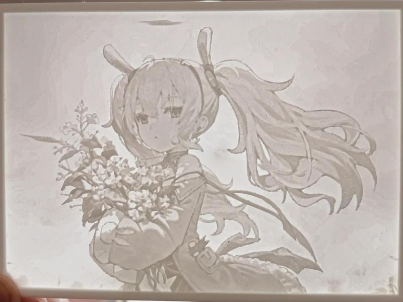 Azur Lane Laffey Lithophane