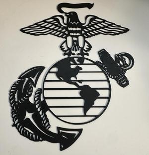 USMC EGA (Eagle,Globe, and Anchor) LineArt/WallArt