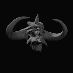 Diablo decapitated head