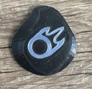 FFXIV Black Mage Job Stone Pin