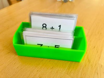 Karteikartenbox