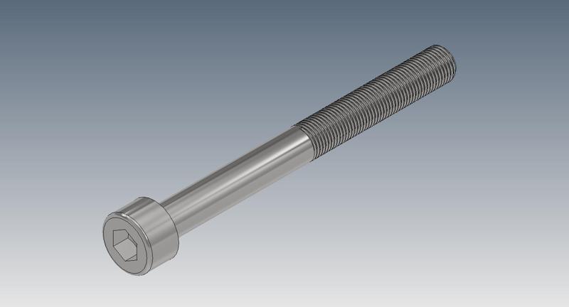 M5x20x45 - M5x25x50 Socket Head (DIN 912) Standard Bolts