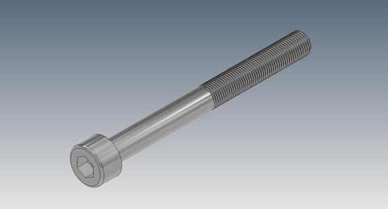 M5x20x45 - M5x25x50 Socket Head (DIN 912) Standard Bolts