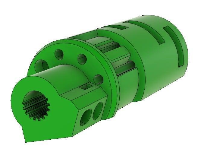 MMU2 Idler body with gear (extruder)