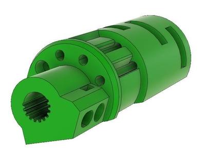 MMU2 Idler body with gear (extruder)