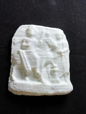 Bas-relief dedicated to Manenos