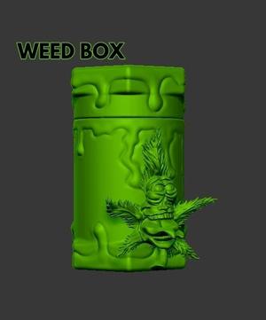 WEED CONTAINER POT - WEED-LEAF
