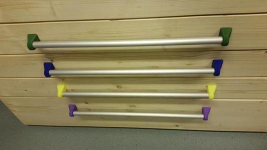 Simple drawer handle mount