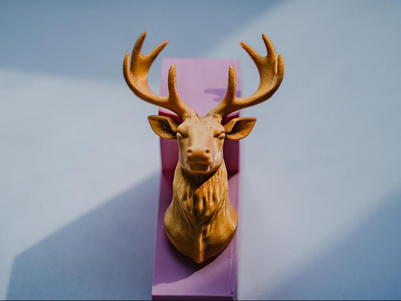 Stag Head Sculpture