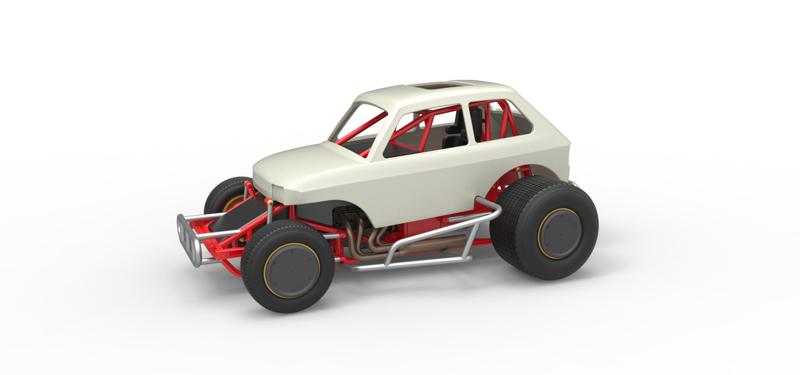 Diecast Super rod Version 2 Scale 1:25