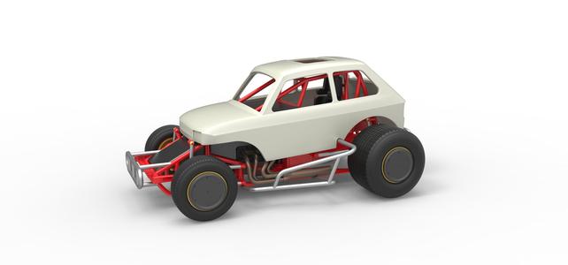 Diecast Super rod Version 2 Scale 1:25