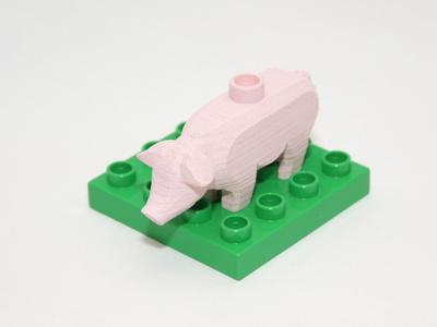 Duplo Compatible Pig
