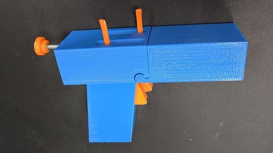 Functional Mitch Leary replica gun prop