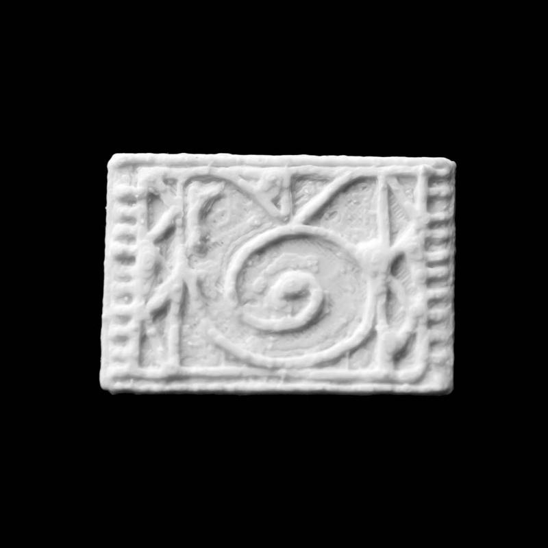 Decorative Gold weight at The British Museum, London