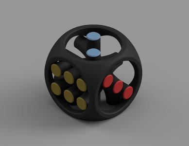 Let the Dice Roll 046E | 30 x 30 x 30mm