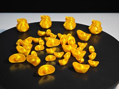 Year of the Snake~Fortune and Treasure~Gold Ingot