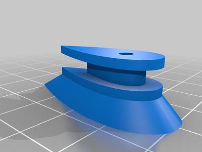 1010 Aero Rail Button with 3/16" (4.76mm) Standoff