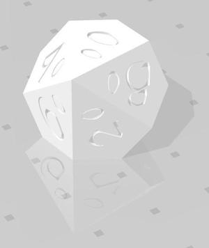 D% Sharp Edge Vertical - Fantasy Elf Font