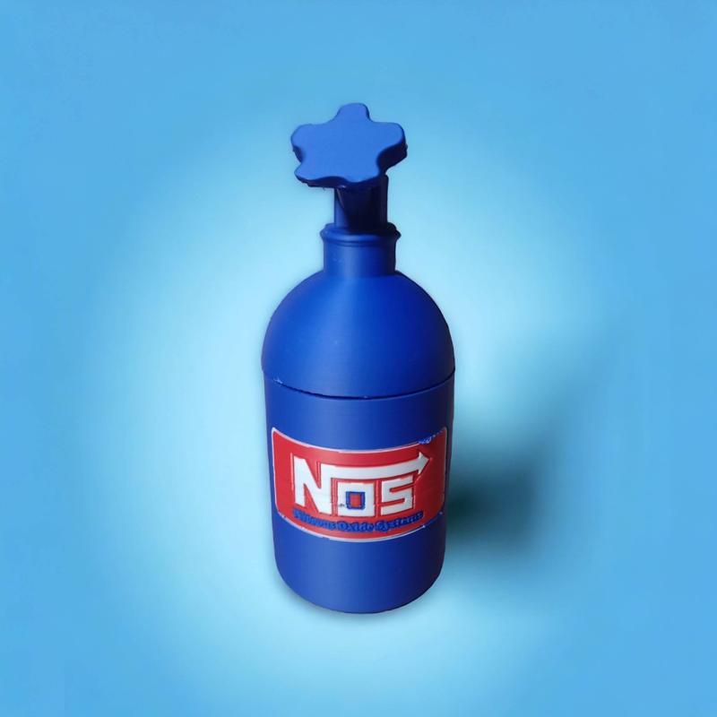 NOS Bottle, Can Koozie