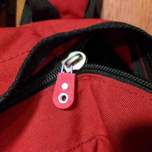 Zipper pull (with paperclip)