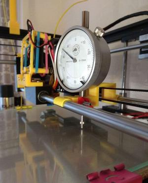 Tronxy X5 - Gauge Bed Leveling Holder - Messuhrhalter