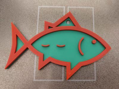 Fish Christmas Ornament