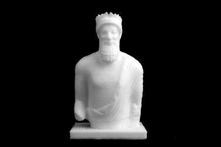 Worshipper at The British Museum, London