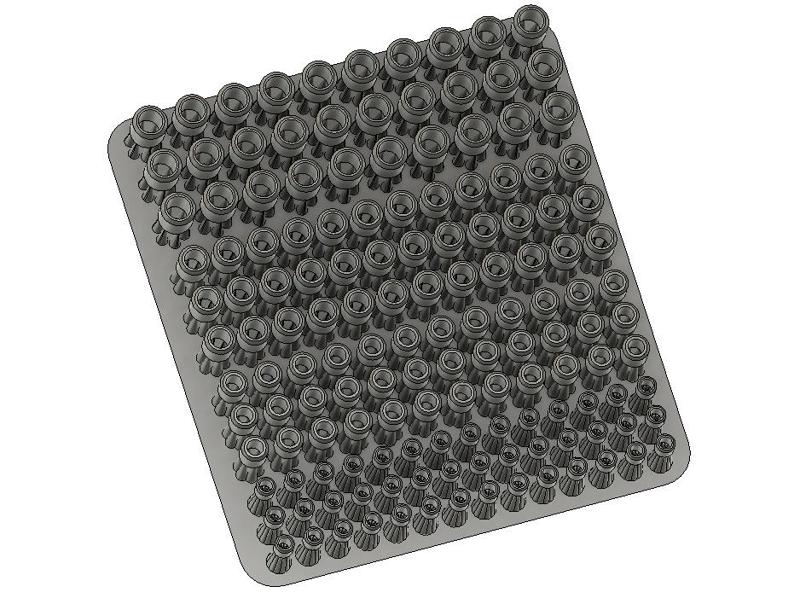 Model detail up parts 03 - cable connectors