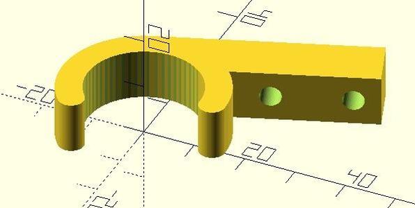 Snap On PVC Pipe Panel Hinge
